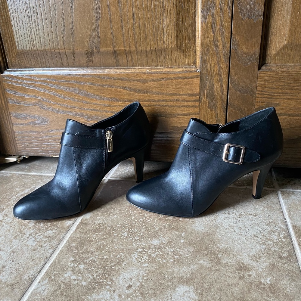 Vince Camino black leather boots